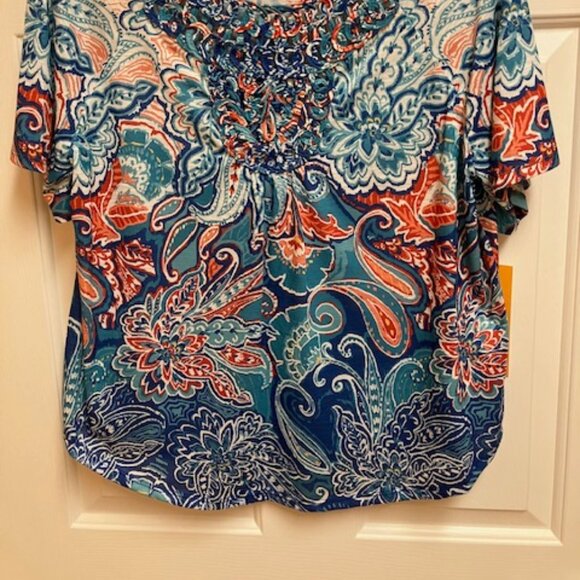 Ruby Rd summer top NWT PL - Picture 2 of 5